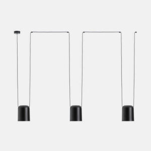 Attic Tre LedsC4 Lampadario Moderno 3 Luci