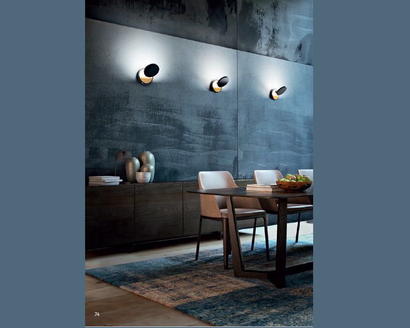 ara-applique-moderna-led-nero-fabas-ambientazione