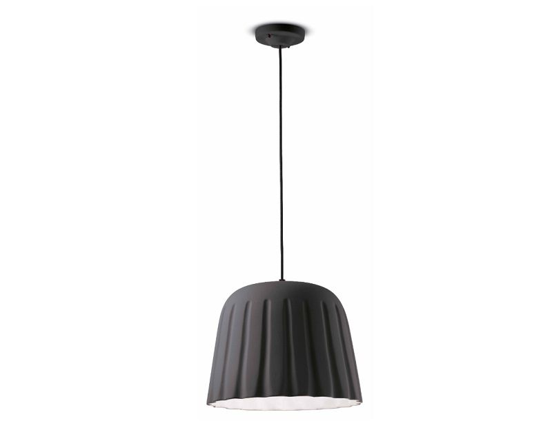 Madame Grès C2571 Ferroluce Lampadario nero