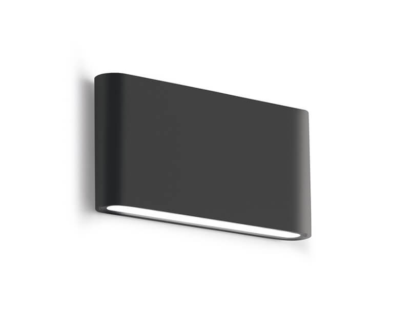 Taarhi 175 Gea Luce Applique Led da Esterno Nera
