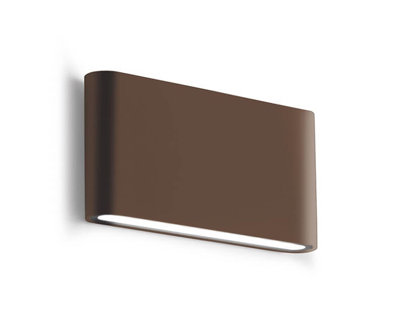 Taarhi 175 Gea Luce Applique Led da Esterno Ruggine