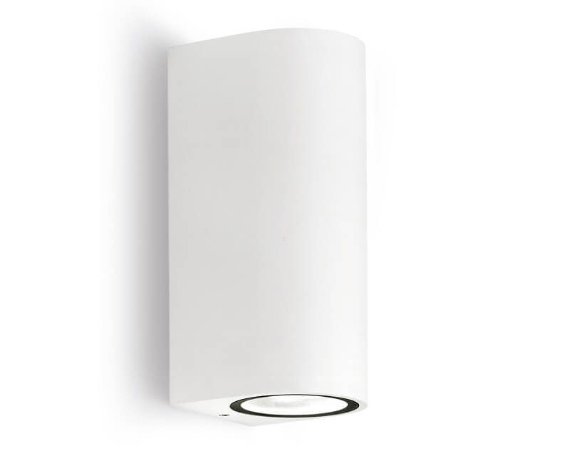 Vejo B Gea Luce Applique Bianca Per Esterno
