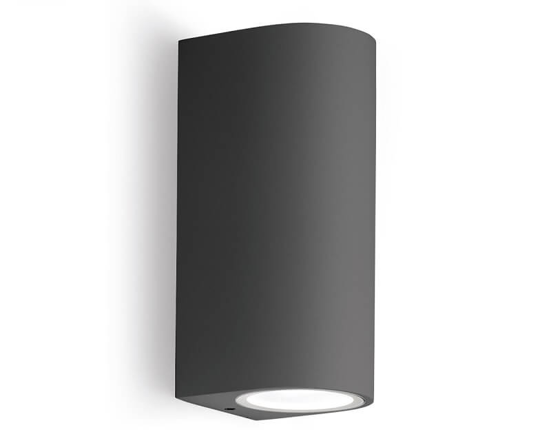 Vejo B Gea Luce Applique Nera Per Esterno