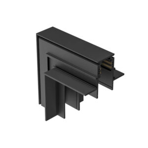 Gea Led Giunzione Angolare Interna Nera A Incasso Parete-Soffitto