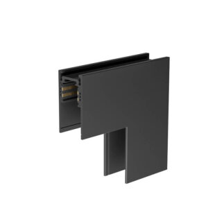 Gea Led Giunzione Angolare Nera A Plafone Parete-Soffitto