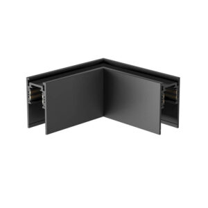 Gea Led Giunzione Angolare Nera A Plafone-Sospensione Soffitto-Soffitto