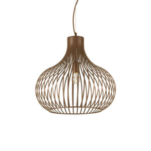 Onion Sp1 D47 Ideal Lux Lampadario in Metallo Marrone