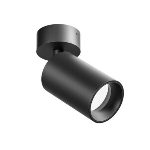 GFA1395 Gea Luce Plafone Nero a Spot Orientabile