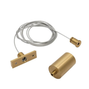GBIS12 Kit Sospensione Con Rosone Oro Gea Luce