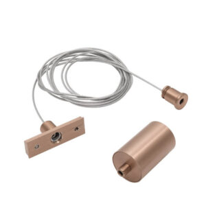 GBIS15 Gea Luce Kit Sospensione Con Rosone Champagne