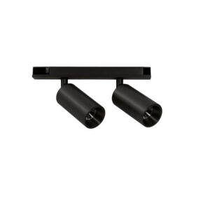 GFA1821 Spot Orientabile Doppio 2x6w Nero Gea Luce
