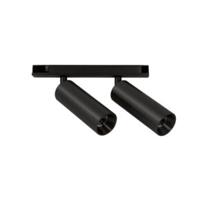 GFA1831 Spot Orientabile Doppio 2x8w Nero Gea Luce