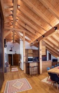 Faretti orientabili per soffitti in legno 