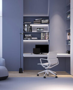 Illumina l'angolo studio con le strisce led