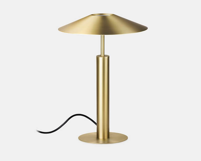 H Leds-C4 Lampada da Tavolo di Design Oro