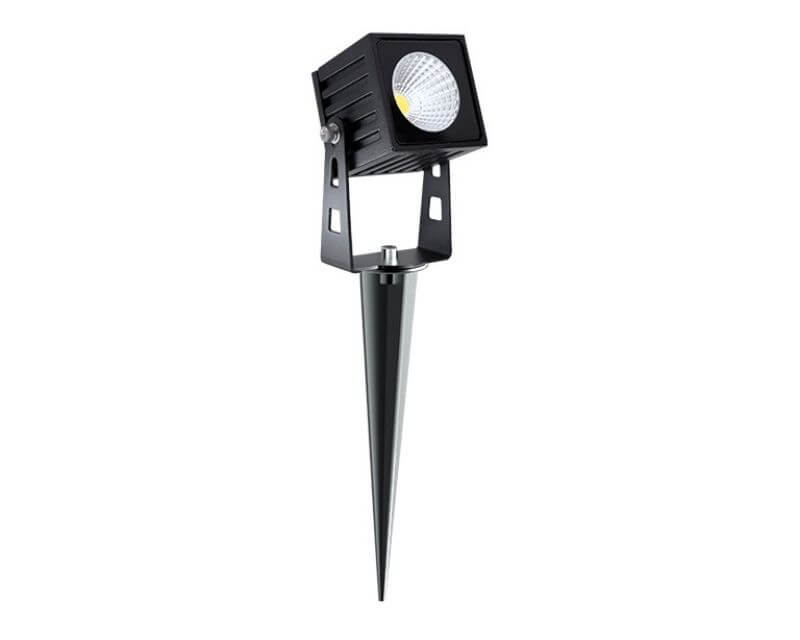 Zas Square Beneito Faure Mini Proiettore Led Nero Per Esterno