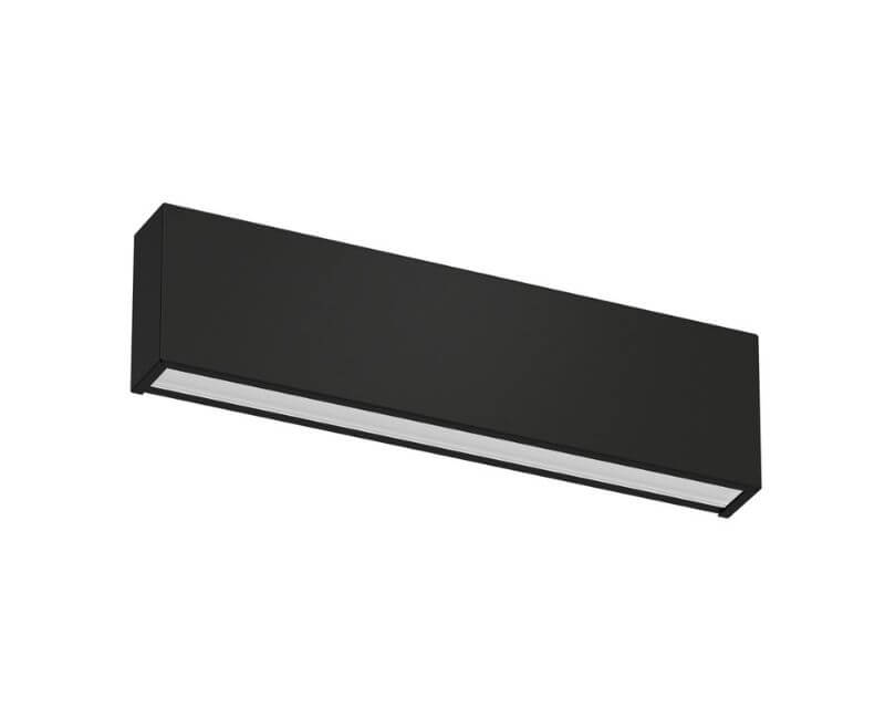 Box Mono Bi Emission Decòrative Applique Led Nera 13w