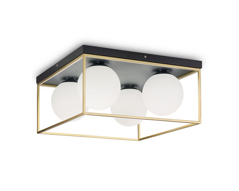 lingotto-ideal-lux-lampada-soffitto-moderna-vintage-quattro-luci