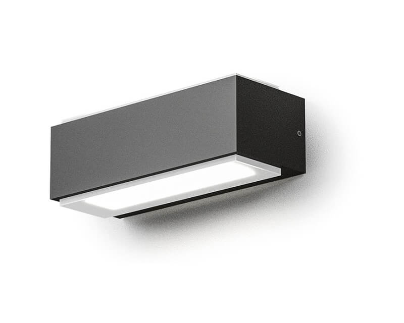 Nox Gea Luce Applique Led nera Per Esterno