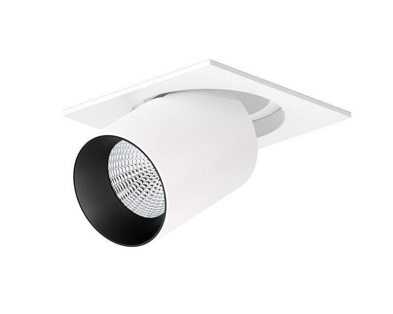 oxo-quadro-faretto-orientabile-beneito-faure-bianco