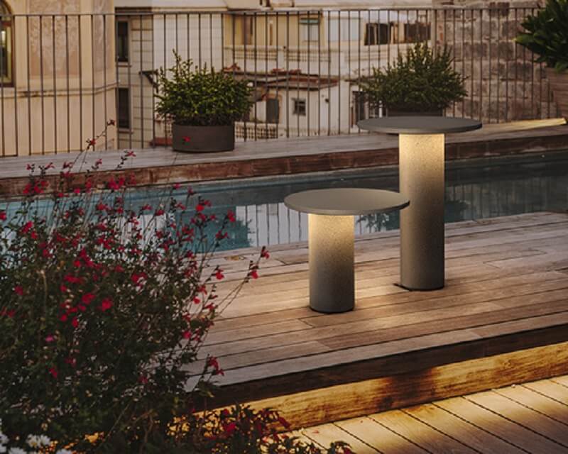 Moal Leds-C4 Palo da Esterno Led Ambiente