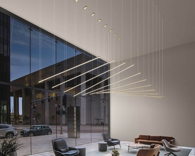 Riga G Gea Luce Profilo Per Strisce led sospeso