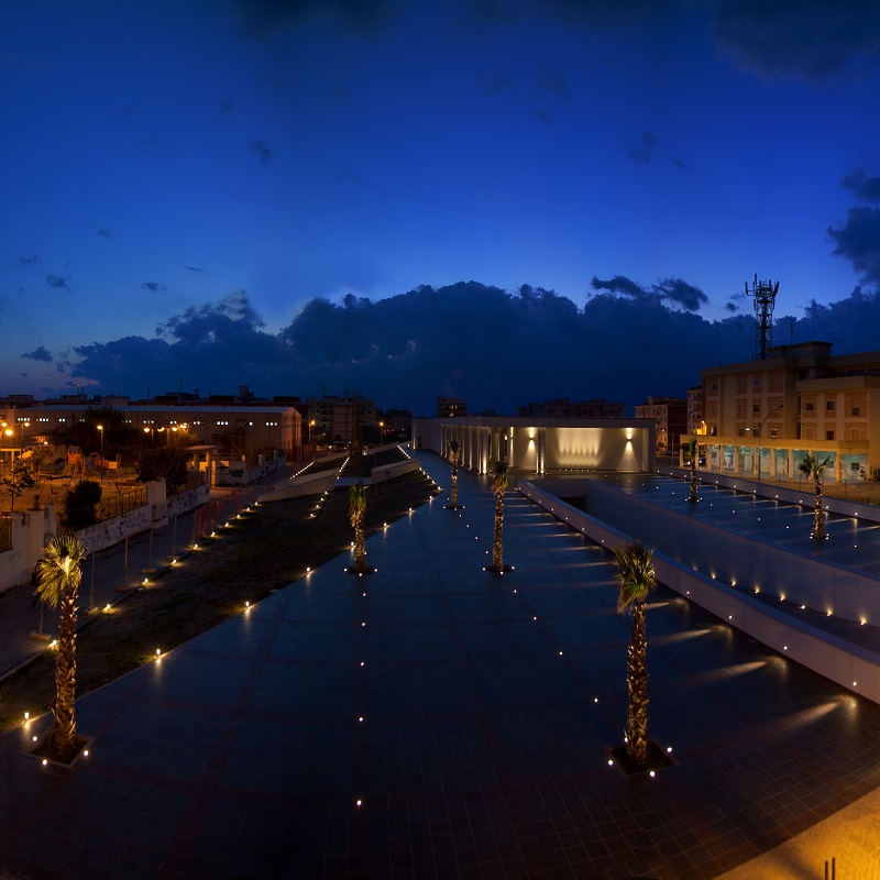 Illuminazione-per-esterni-Beret R I-Led Linea Light Faretto da esterno IP66 ambiente
