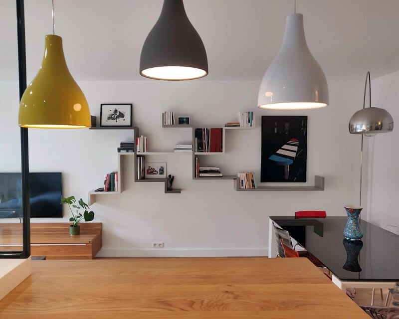 Come illuminare un appartamento parigino con lampade Made in Italy