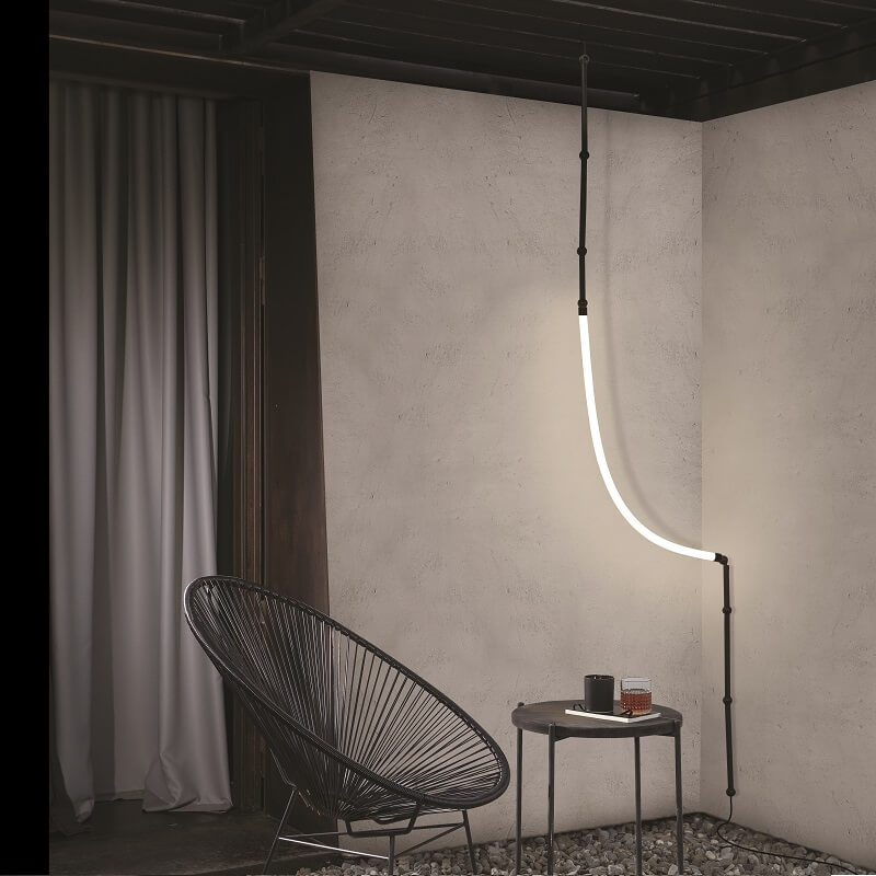 Leda Karman lampada led da terra e soffitto