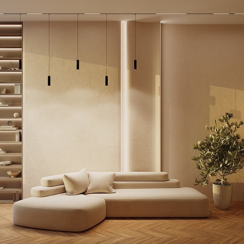 Focus Led Maytoni Sospensione led per Binario ambiente