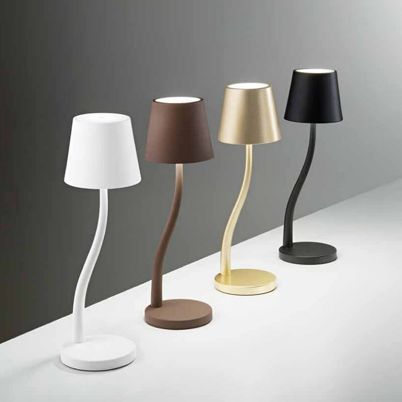 Judy Fabas Lampada da Tavolo Led Ricaricabile IP54 da esterno