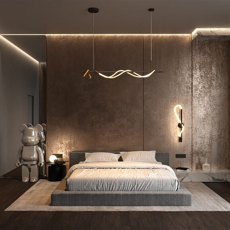 Tau Maytoni Lampada a Sospensione Led Moderna ambiente