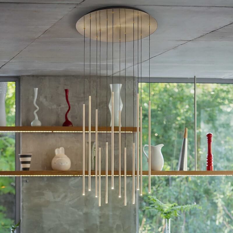 Filo Sp12 Ideal Lux Lampadario Led Moderno ambiente
