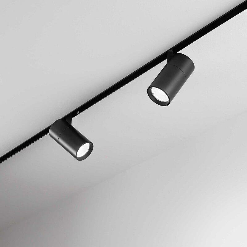 Ego Track Single Ideal Lux Spot Led Orientabile per Binario ambiente
