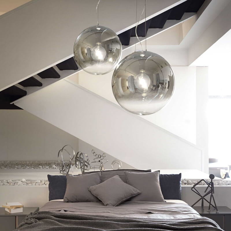 Ideal Lux Mapa Fade Sospensione Fumè