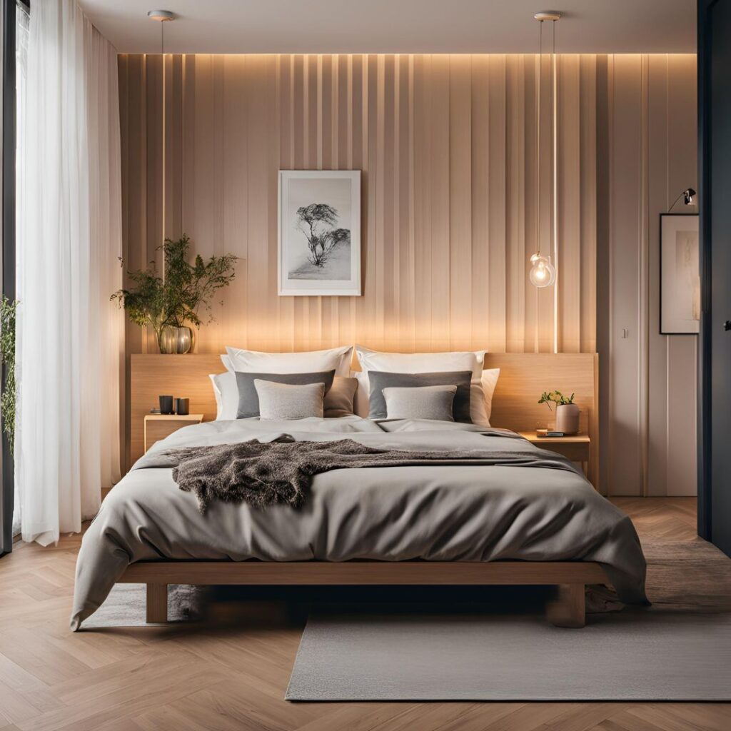 Illuminazione-camera-da-letto-con-sospensioni-da-comodino