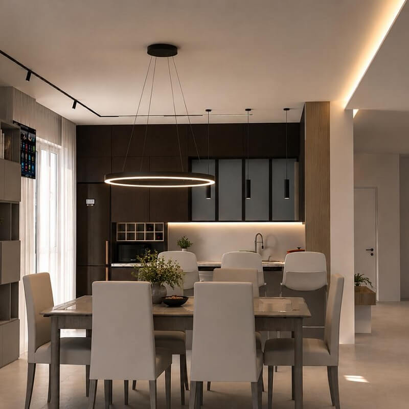 Luce tecnica e luce decorativa: strategie di un dialogo