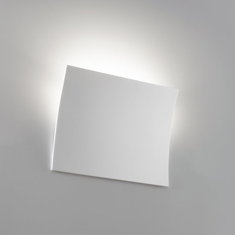 2304 9010 applique led in gesso bianco