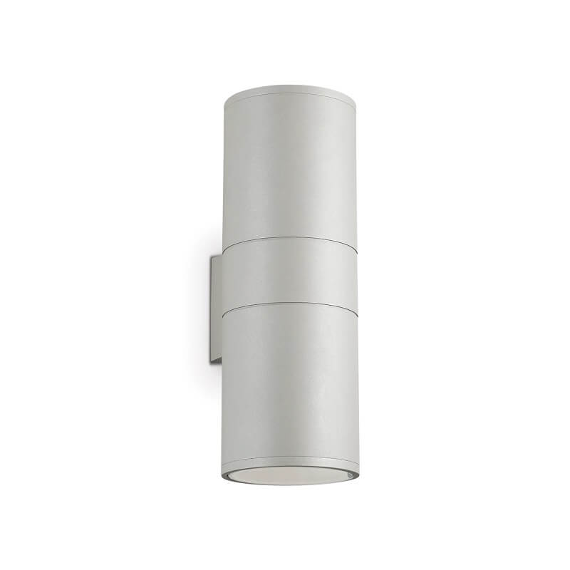 gun-ap2-big-ideal-lux-applique-da-esterno-economica-grigia