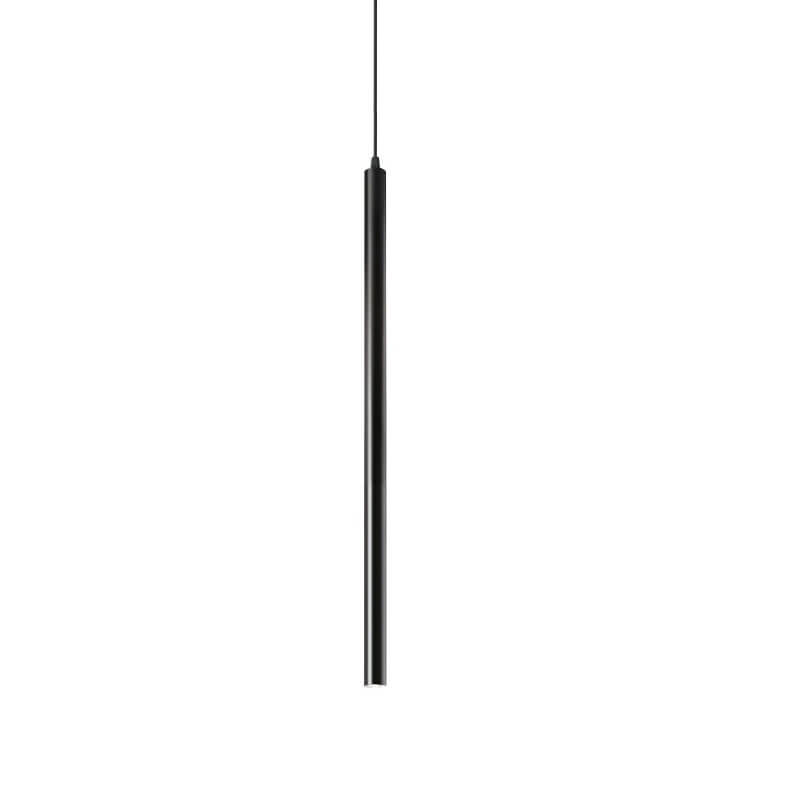ultrathin-ideal-lux-lampada-a-sospensione-cilindrica-nera