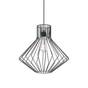 Ampolla 4 Ideal Lux Lampadario Stile Industriale