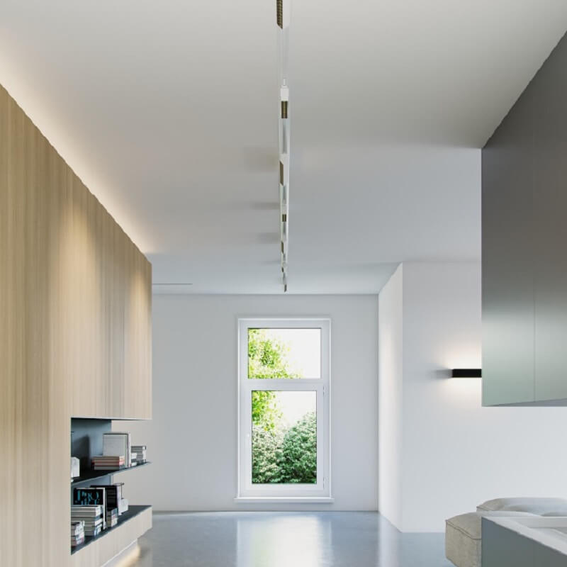 Binario Trifase Ad Incasso Per Faretti Led Beneito Faure illuminazione casa