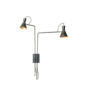 Imbuto Renzo Serafini Applique con Bracci Orientabili In Ferro