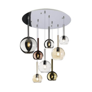 Future S8 TMIX Toplight Sospensione In Vetro 8 Luci