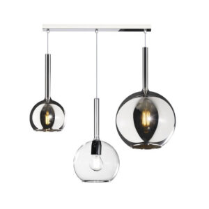 Future Rmix Toplight Sospensione A Tre Luci In Vetro