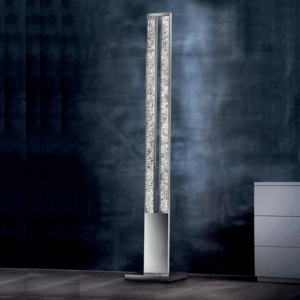Malè Sil Lux Piantana LED in Cristallo