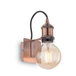 Frida Ideal Lux Applique In Stile Industriale Per Lampade A Bulbo