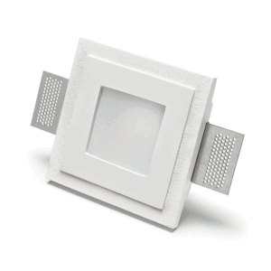 4178 Basic 9010 Faretto in Gesso da Incasso a Scomparsa Totale