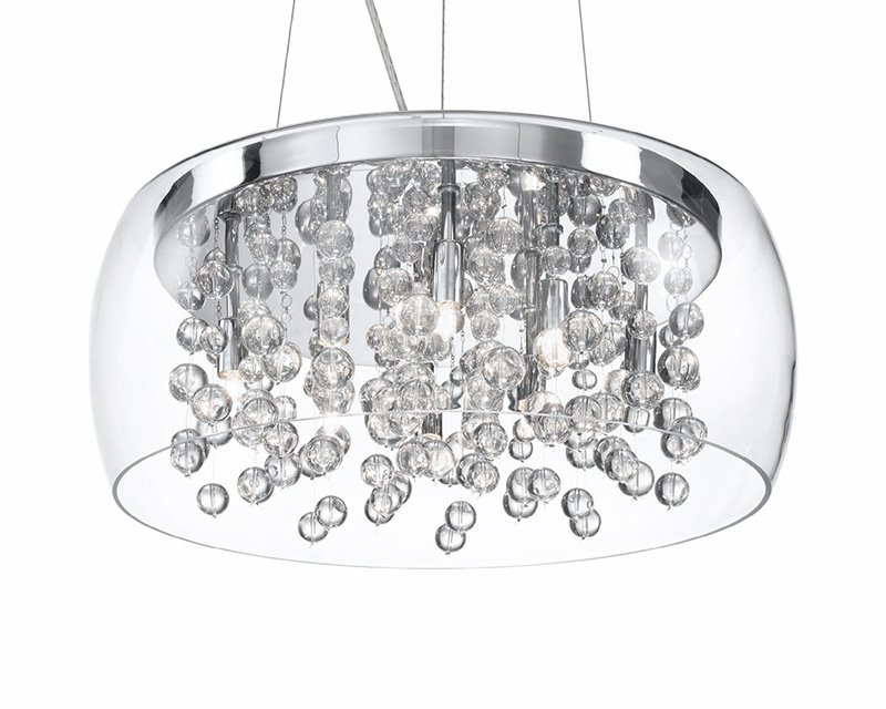 Audi 80 Ideal Lux Lampadario Moderno con Cristalli