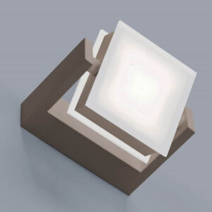Axella Small Vivida International Applique Led Orientabile Sabbia